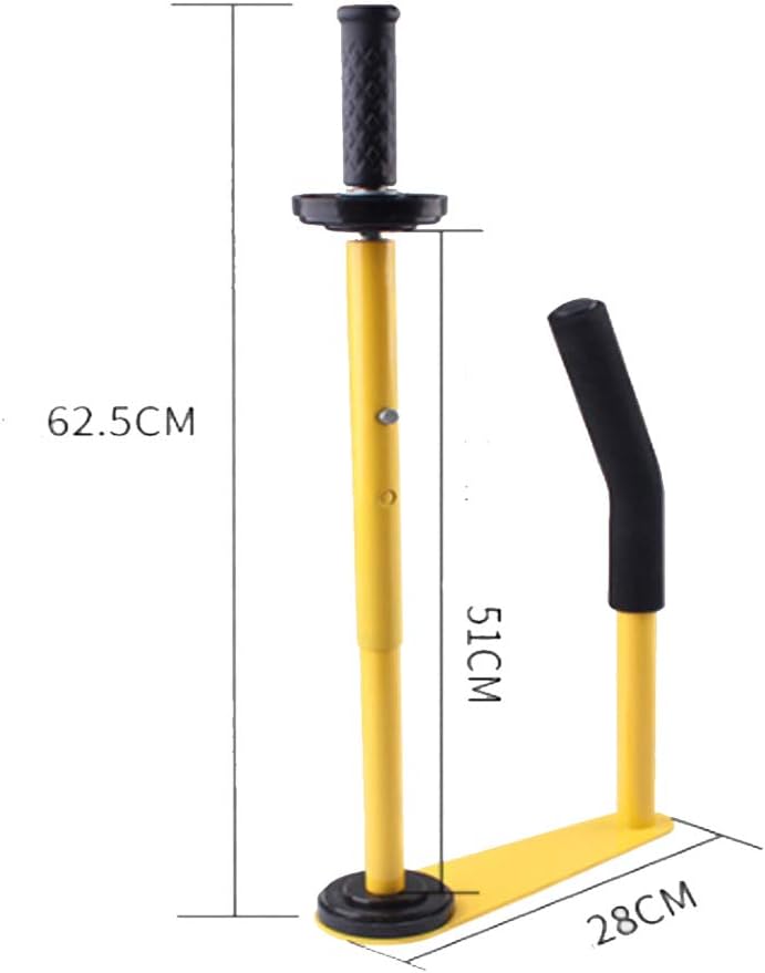 VOTOER Pallet Stretch Film Packing Machine Shrink Wrap Dispenser Holder for 18 inch and 20 inch, Yellow - Image 3