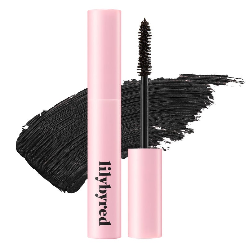 lilybyred Am9 to Pm9 Survival Colorcara  Korean Color Mascara with Natural Effect Waterproof Waterless Formula Bold Color LongLasting Curl Hold ClumpFree No Smudge 021 oz 05 Black Brown