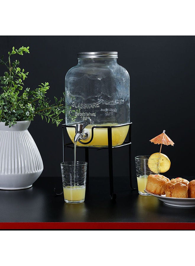 DANUBE HOME موزع مشروبات أوركيد مع حامل - Image 2