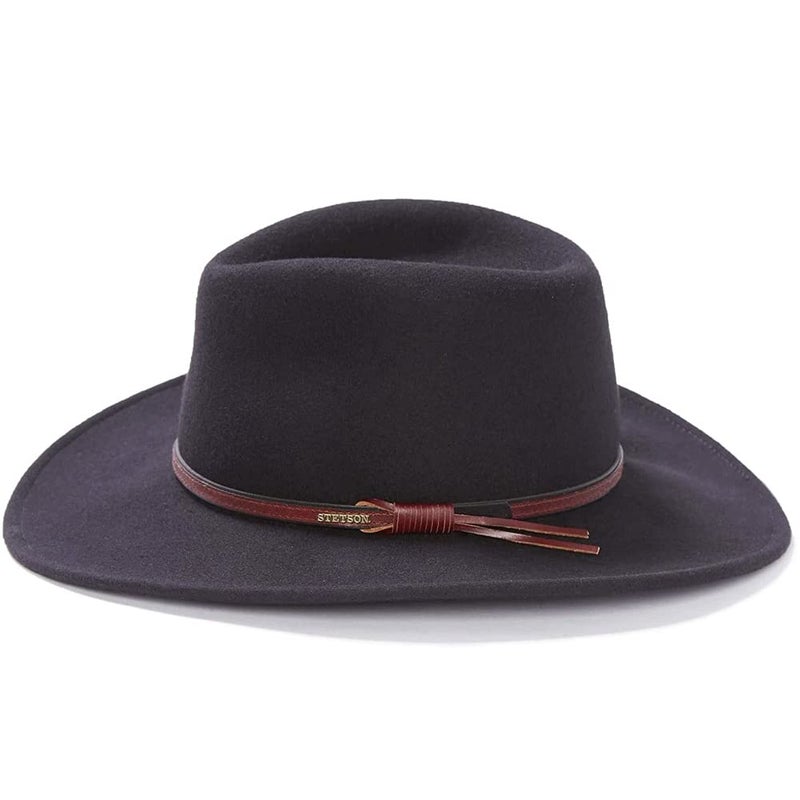 Stetson قبعة ستتسون للرجال بوزيمان الخارجية، سوداء، كبيرة جداً - Image 3