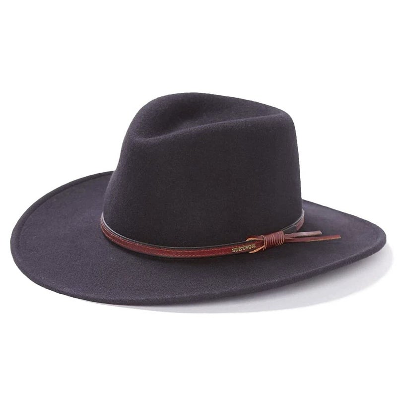 Stetson قبعة ستتسون للرجال بوزيمان الخارجية، سوداء، كبيرة جداً - Image 2