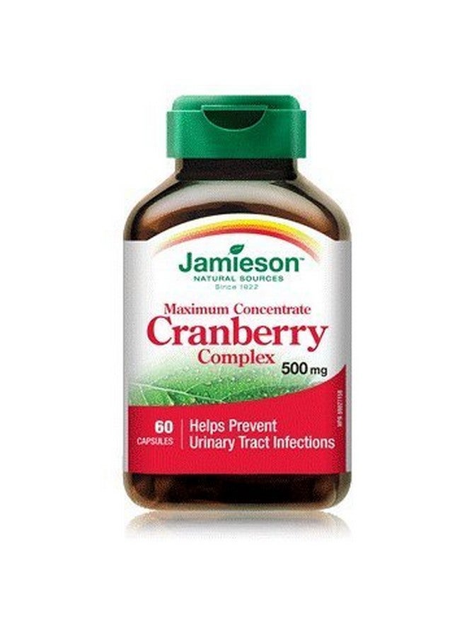 Jamieson Cranberry Juice 500 mg-60 Capsules Brand: Jamieson Laboratories