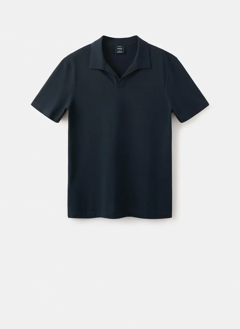 Mango Man  Slim fit piqué polo for Men | Best Price UAE