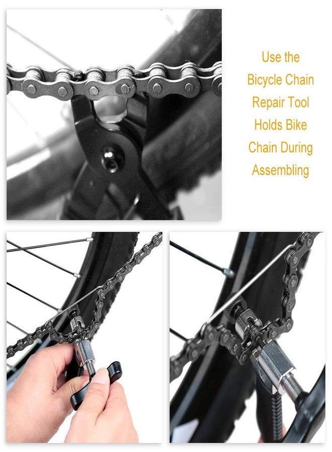 WOTOW Bicycle Chain Repair Tool Kit, Cycling Bike Master Link Pliers Remover & Chain Breaker Splitter Cutter & Chain Wear Indicator Checker & Reusable Missing Connector for 6/7/8/9/10 Speed Chain - Image 3