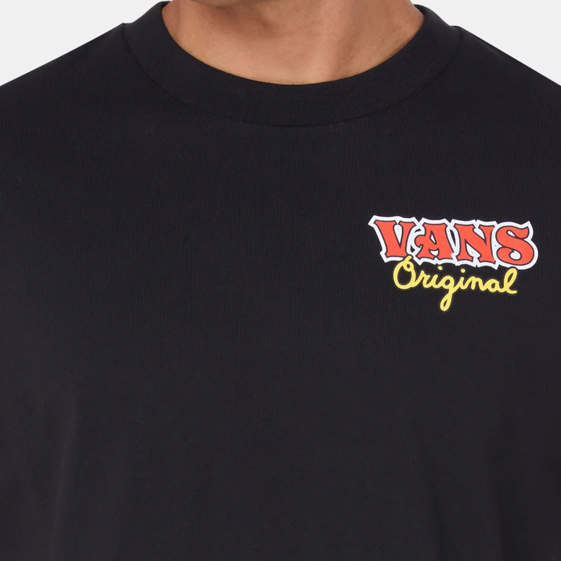 VANS Black Men's OG Summer T-Shirt for Men | Best Price UAE