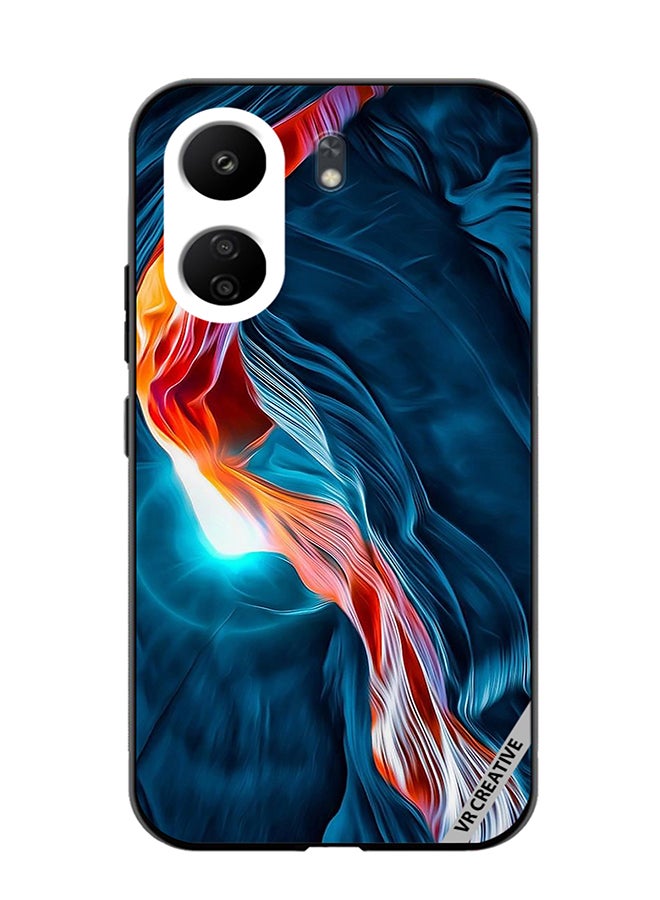 VR CREATIVE Protective Case Cover For Xiaomi Redmi 13C Layers Design Multicolour - Image 1