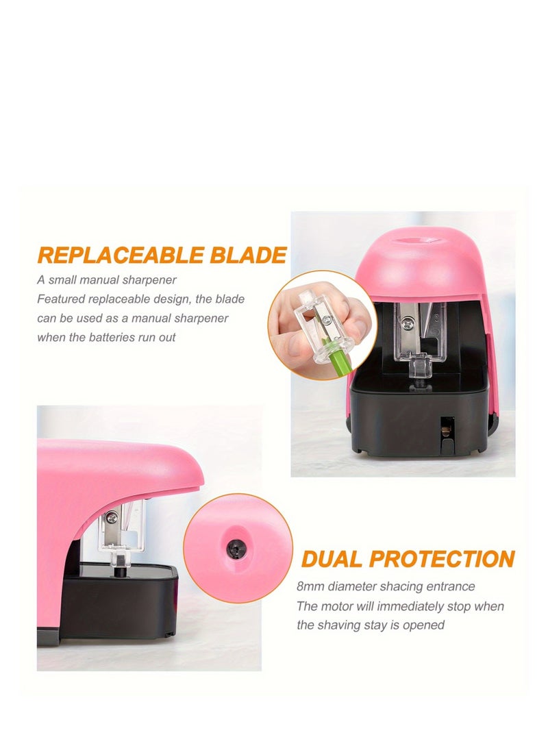 Generic Eagle Electric Pencil Sharpener, Battery Powered Sharpener, LED Light Shinning During Sharpening, Portable, with Reusable and Replaceable Blade, Ideal Home Office Supplies - Image 5
