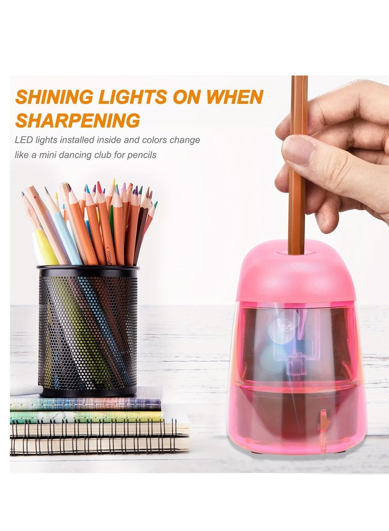 Generic Eagle Electric Pencil Sharpener, Battery Powered Sharpener, LED Light Shinning During Sharpening, Portable, with Reusable and Replaceable Blade, Ideal Home Office Supplies - Image 3
