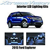 XTREME VISION XtremeVision Interior LED for Ford Explorer 2015+ (11 Pieces) Cool White Interior LED Kit + Installation Tool - Image 2