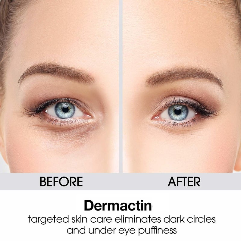 Dermactin Anti-Aging Dark Circles Puffiness Eye Cream 1 oz. - Image 2