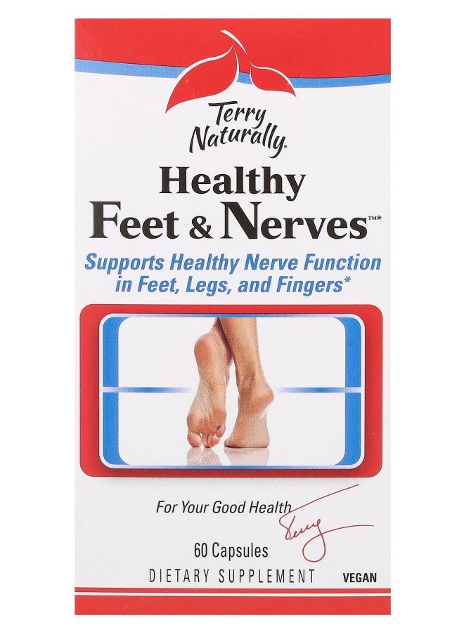 Terry Naturally Healthy Feet & Nerves 60 Capsules