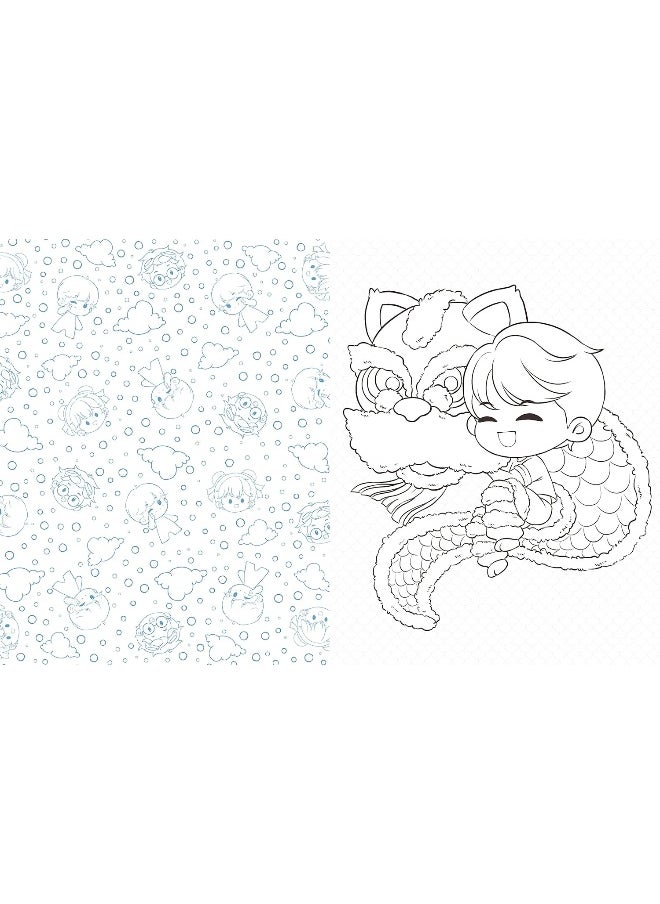 Chibi World Coloring: Color Your Way Through Cute and Cool Chibi Art!