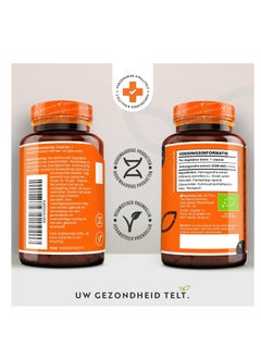 Nutravita 500mg Premium KSM-66 Ashwagandha per Vegan Capsule Certified Organic by Soil Association Made in The UK  - Image 2