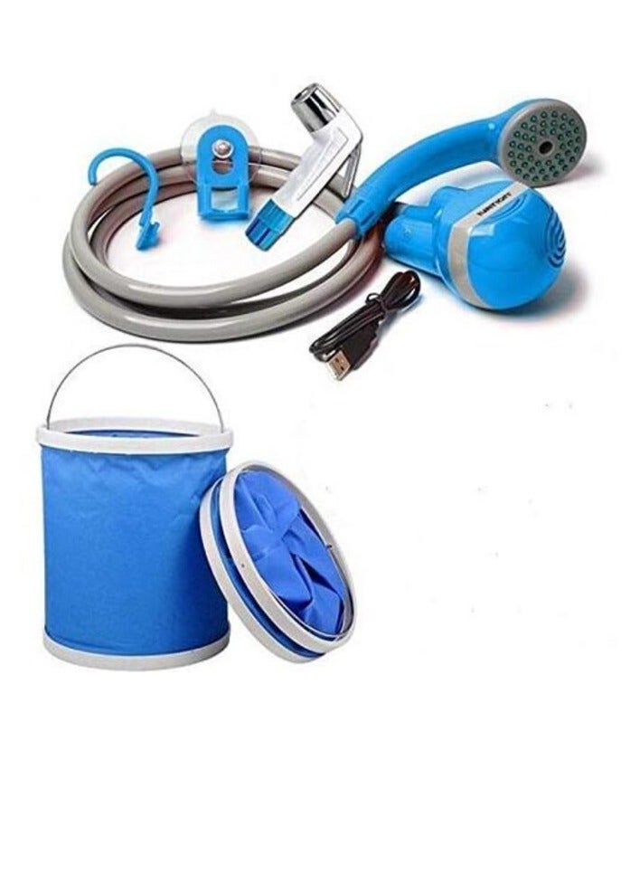 راكسوم شطاف مسلم محمول للتخييم أثناء السفر في الداخل والخارج، شطاف تخييم محمول USB - Image 1