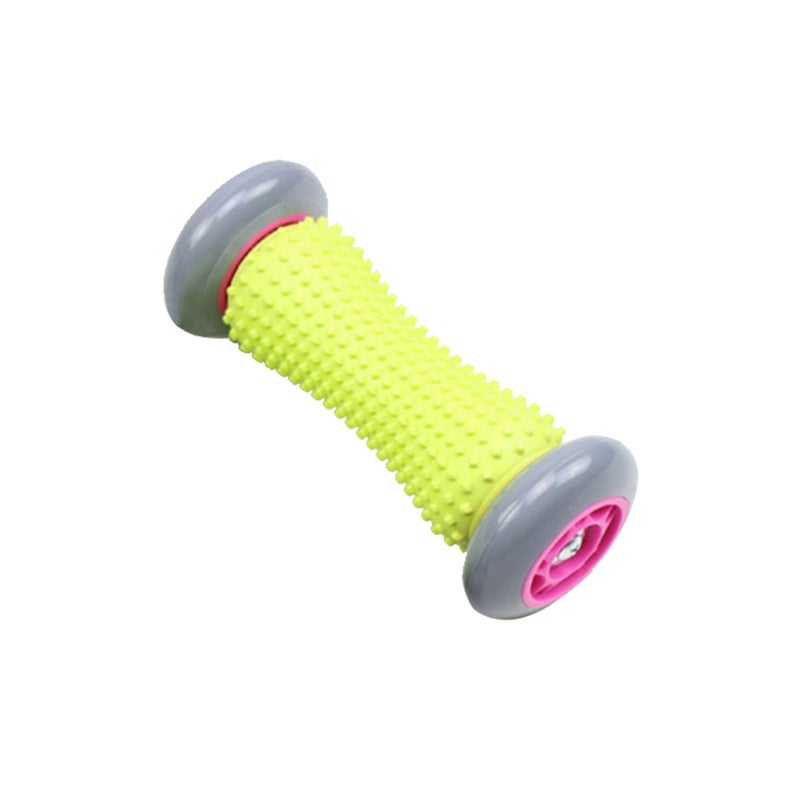 Foot Massage Roller Heel & Foot Arch Pain Massager Ergonomic Designed Plantar Fasciitis Massage Wheel Foot Reflexology Therapy Grey - Image 1