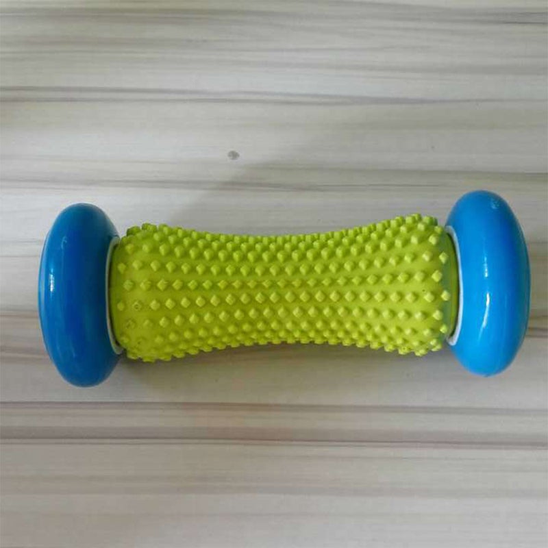 Foot Massage Roller Heel & Foot Arch Pain Massager Ergonomic Designed Plantar Fasciitis Massage Wheel Foot Reflexology Therapy Grey - Image 2