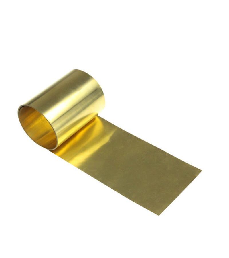 Brass Sheet Roll 0.03x100x1000mm Metal Foil for Crafts Repairs Electrical - Image 3
