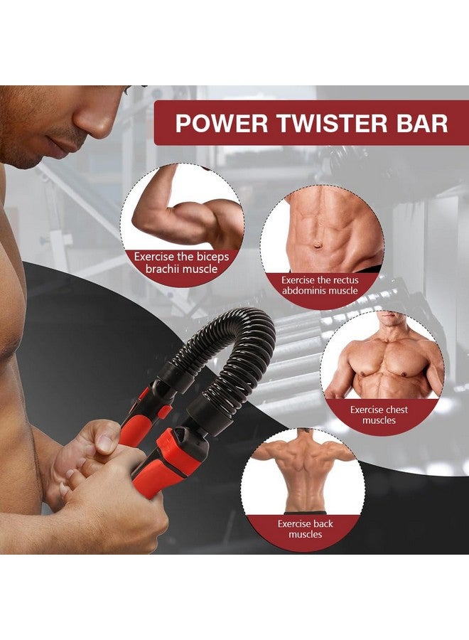 Proberos® Power Twister Bar Arm Advanced Training Twister Bar 110lbs-154lbs High Strength Power Resistance Bar for Upper Body Toning Upper Body for Chest, Arms, and Shoulders, Home Workout Gear - Image 2