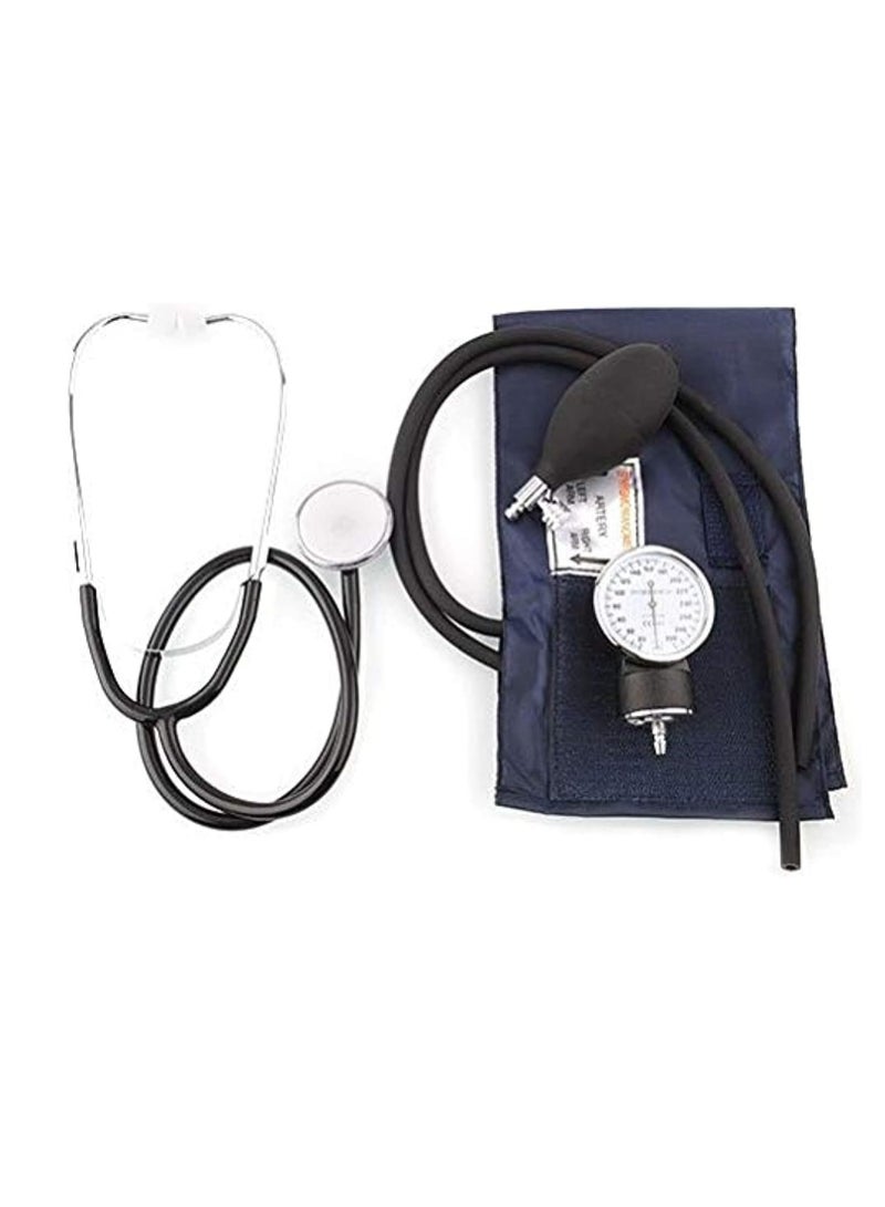 Generic Blood Pressure Arm Cuff Kit with Stethoscope & Travel Case – Medical-Grade Sphygmomanometer with Bryan Carrying Bag  - Image 1