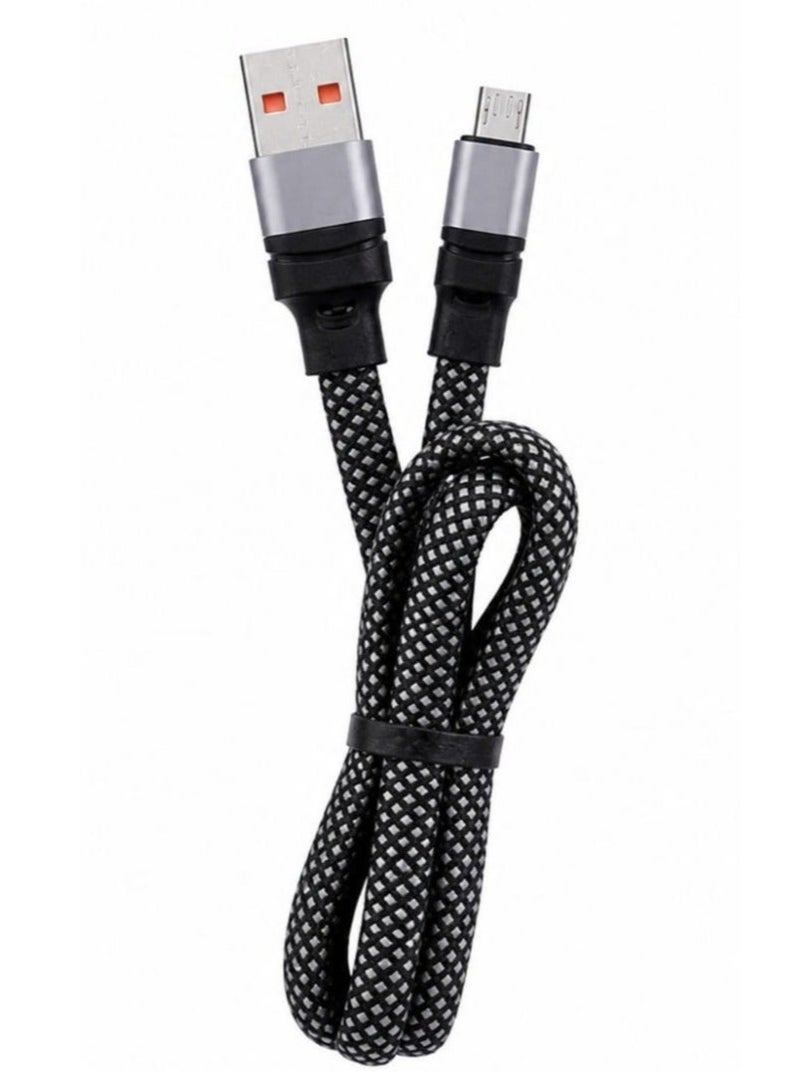 كابل شحن عالي السرعة 6 أمبير. منفذ Micro USB، طراز K52