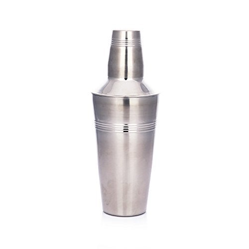 Urban Snackers Stainless Steel 4 Line Cocktail/mocktail Shaker, Silver - Image 4
