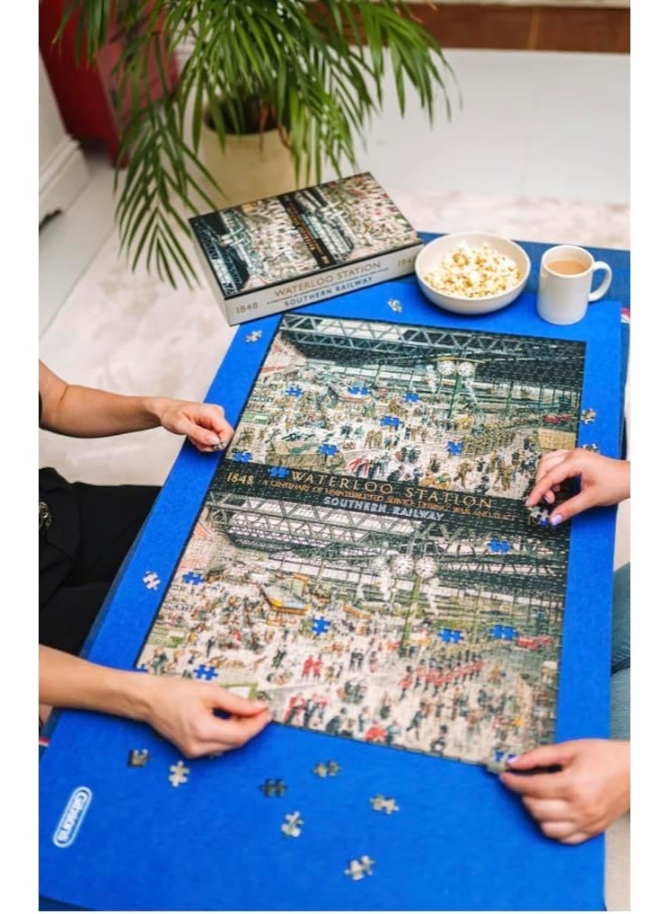 Gibsons Waterloo Station 1000 Piece Jigsaw Puzzle | Sustainable Puzzle for Adults | Premium 100% Recycled Board | Great Gift for Adults | Gibsons Games - Image 4