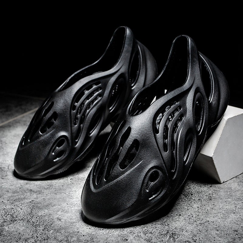 2023 Summer 48 plus size Kanye Coconut Hole Shoes Men's Ins Trendy Couple's Yezzy Roman Sandals Beach Shoes - Image 3