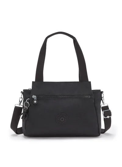 kipling Medium Shoulderbag (With Removable Shoulderstrap) Female Black Noir Elysia