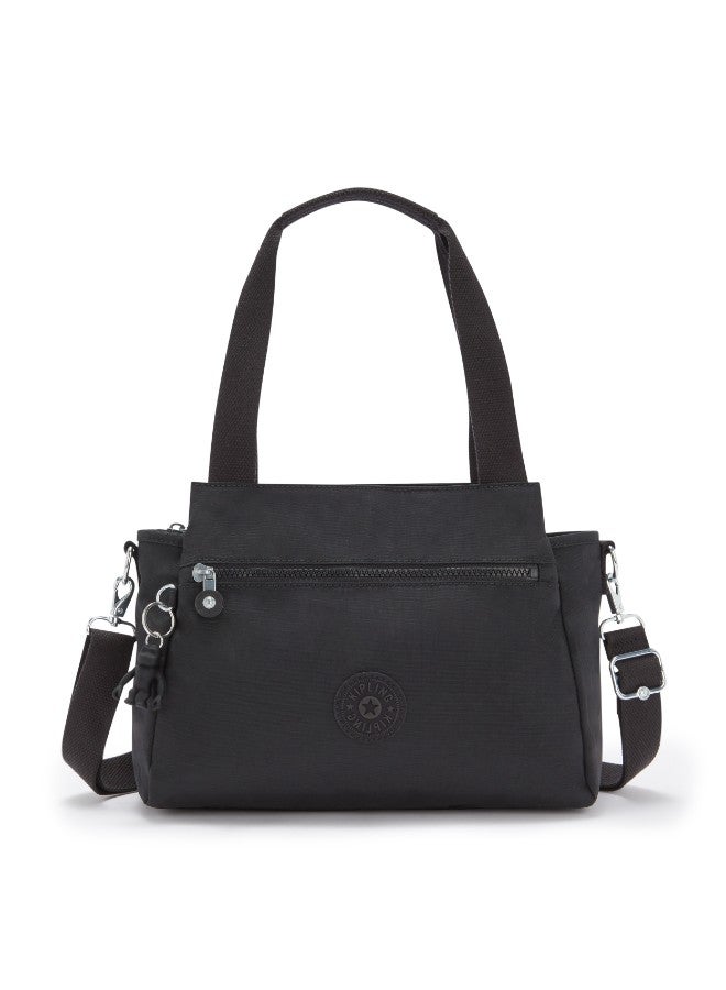 kipling Medium Shoulderbag (With Removable Shoulderstrap) Female Black Noir Elysia - Image 1