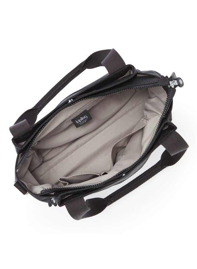 kipling Medium Shoulderbag (With Removable Shoulderstrap) Female Black Noir Elysia - Image 3