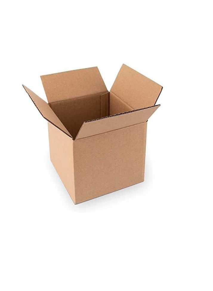ECVV 5 Pack Carton Box, Cardboard, For Moving Shipping And Packing Double Wall 100% Recyclable Corrugated Cardboard Moving Boxes 45x45x45Cm 5 Lines 45X45X45 CM - Image 4