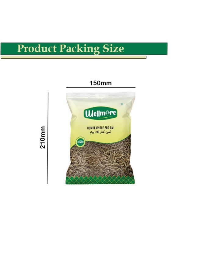 Wellmore Cumin Whole 200 gm - Image 2