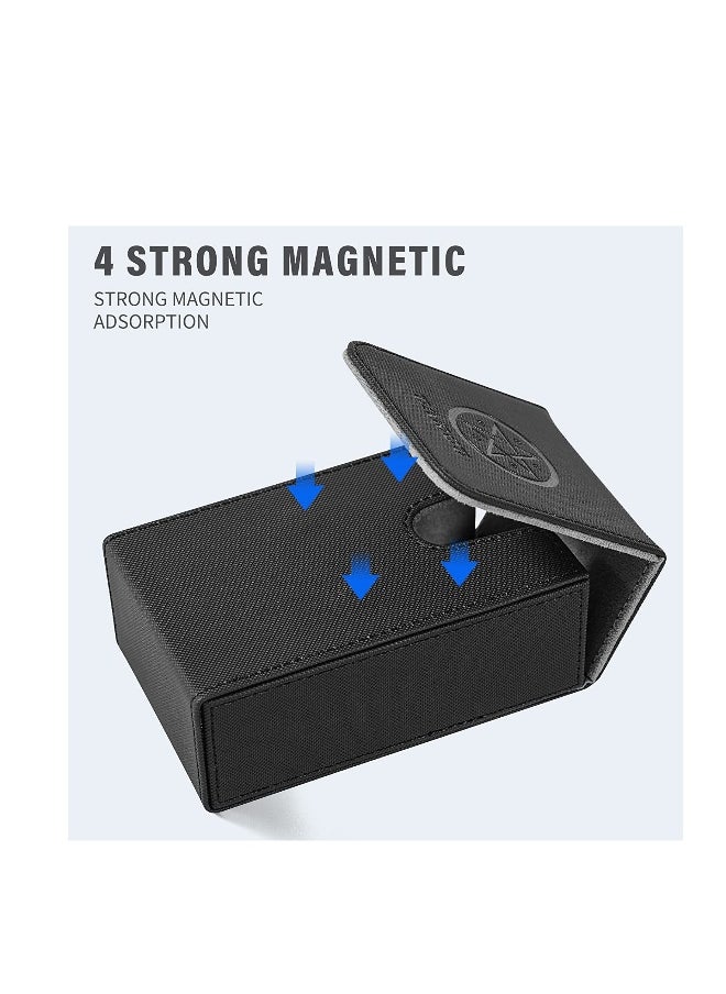 Generic - Card Case Souvenir Card Storage Box Collector Card box Large Capacity Holds About 95 Pages for Most Standard Size Fold Top Design Not Included for Cards - Image 1
