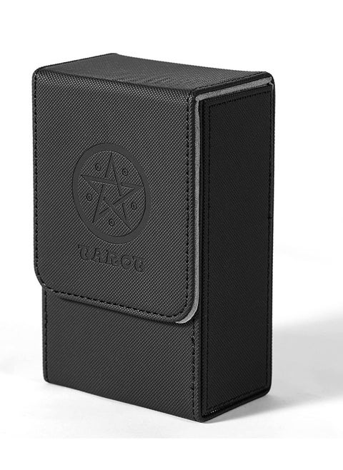 Card Case Souvenir Card Storage Box Collector Card box Large Capacity Holds About 95 Pages for Most Standard Size Fold Top Design Not Included for Cards
