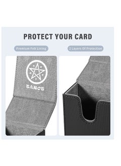 Generic Card Case Souvenir Card Storage Box Collector Card box Large Capacity Holds About 95 Pages for Most Standard Size Fold Top Design Not Included for Cards  - Image 5