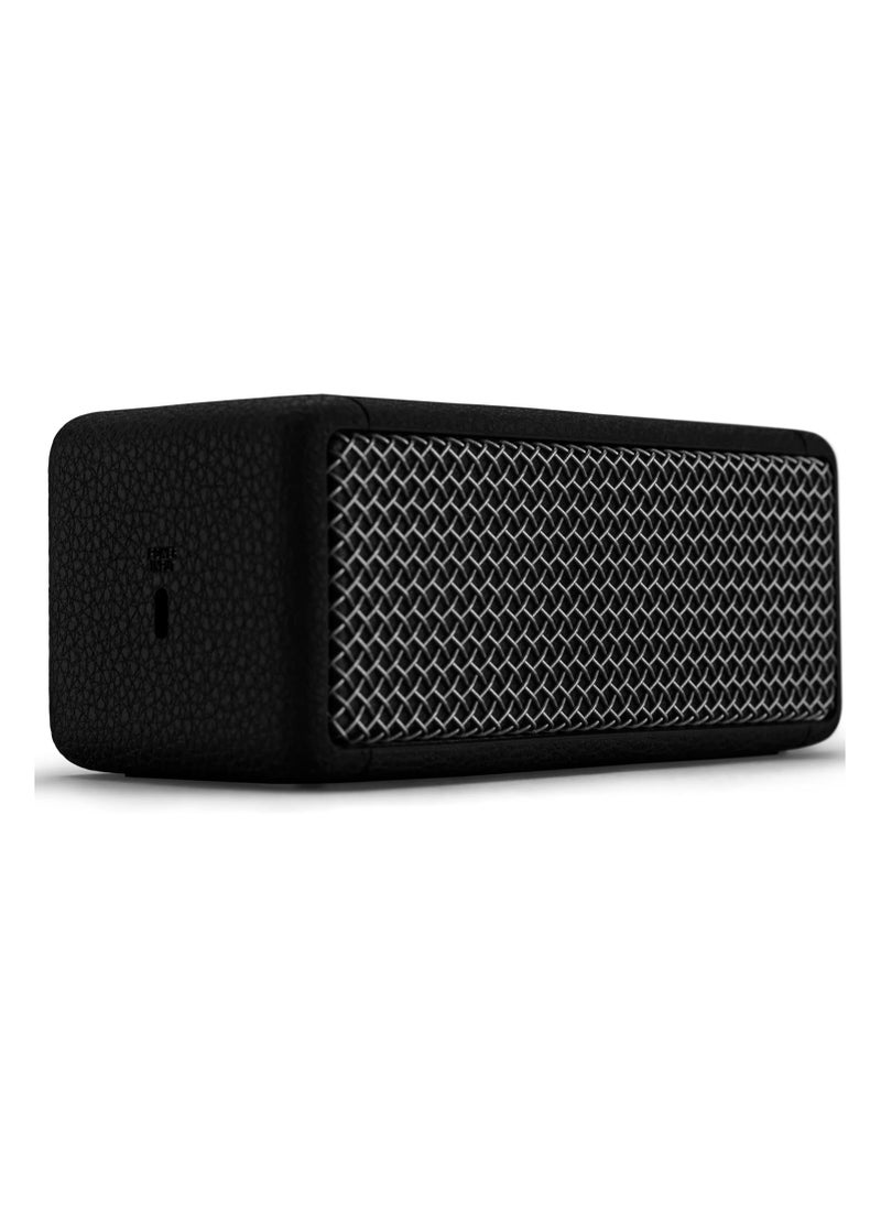 Marshall - Emberton II Portable Bluetooth Speaker, Water Resistant Wireless Speaker Portable Speaker with 30+ Hours of Playtime - Black & Steel - Image 1