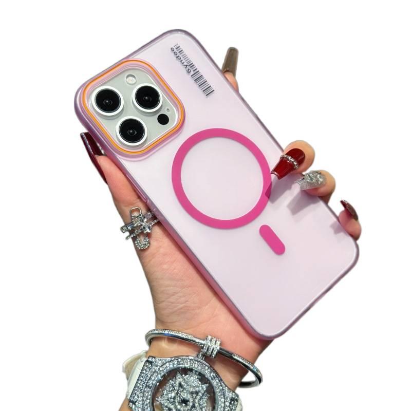 PC MagSafe Case for iPhone 16 / 16 Plus / 16 Pro / 16 Pro Max with Drop Protection and Strong Magnetic plus Shockproof plus Skin Feel plus Matte Finish in Purple - Layan Lure - Image 1