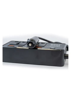 تكنال محول كهرباء سيارة 200 واط من TiKNAL بمنفذين AC و4 منافذ USB/PD - لشحن الأجهزة اللابتوب والكمبيوتر وتشغيل الأدوات أثناء السفر  - Image 4