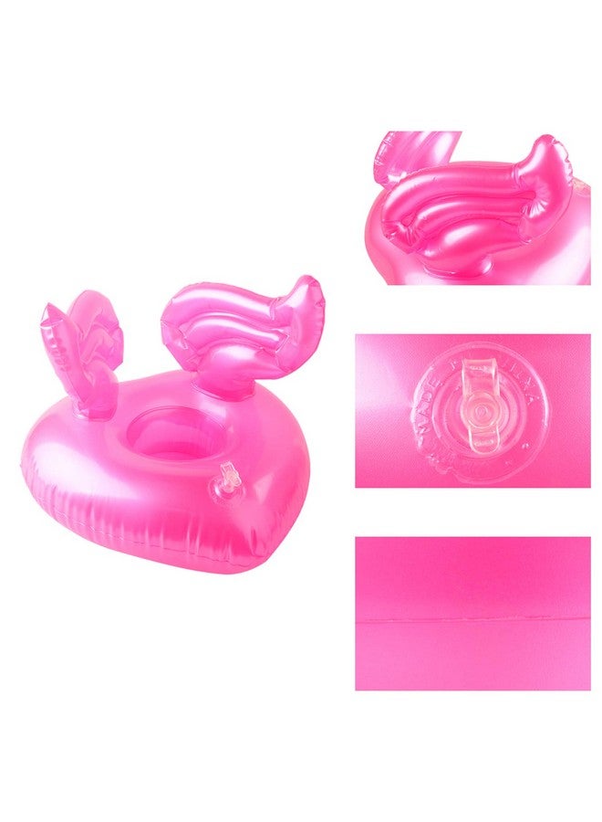 GROBRO7 Grobro7 12Pack Inflatable Pool Drink Holder Floating Coasters Multi Shape Swimming Cup Holder Water Floats Kids Bath Toys Great for Wedding, Bachelorette Pool Party - Image 3