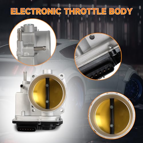 INGKAN 22030-0F010 Throttle Body Fits for Lexus GX470 05-09/ LX470 06-07/ LX570 08-21, for Toyota 4Runner 05-09/ Land Cruiser 06-21/ Sequoia 05-21/ Tundra 05-21 5.7L V8 OE 22030-0S010 22030-38020 - Image 4