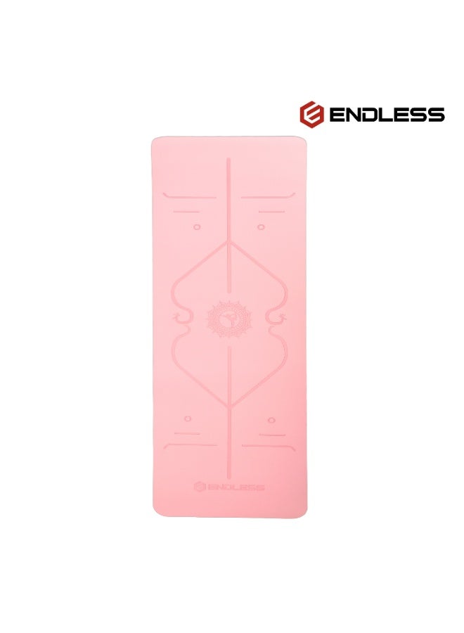 بلا نهاية تقنية ألمانية متميزة مدعومة | سجادة يوجا TPE مقاس 8 مم للتمرين واليوجا والبيلاتيس والتأمل عالية الكثافة مضادة للتمزق ومضادة للتمزق، مثالية | للجنسين مع حقيبة حمل - Image 1