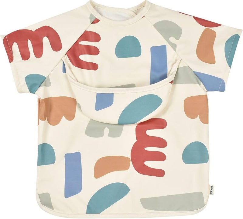 BEABA Béaba 2-in-1 Baby Feeding Bib with Removable Sleeves - Image 3