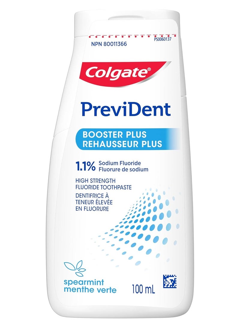 Colgate PreviDent 5000 ppm Booster Plus Toothpaste Spearmint 100mL