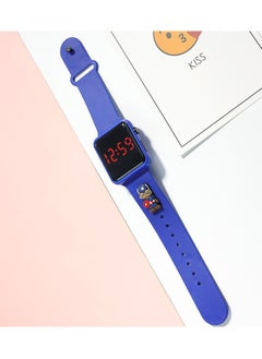 DTBG 6 Pcs Kids' Square Water Resistant Silicone Digital Watch  - Image 3