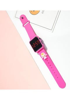 DTBG 6 Pcs Kids' Square Water Resistant Silicone Digital Watch  - Image 4