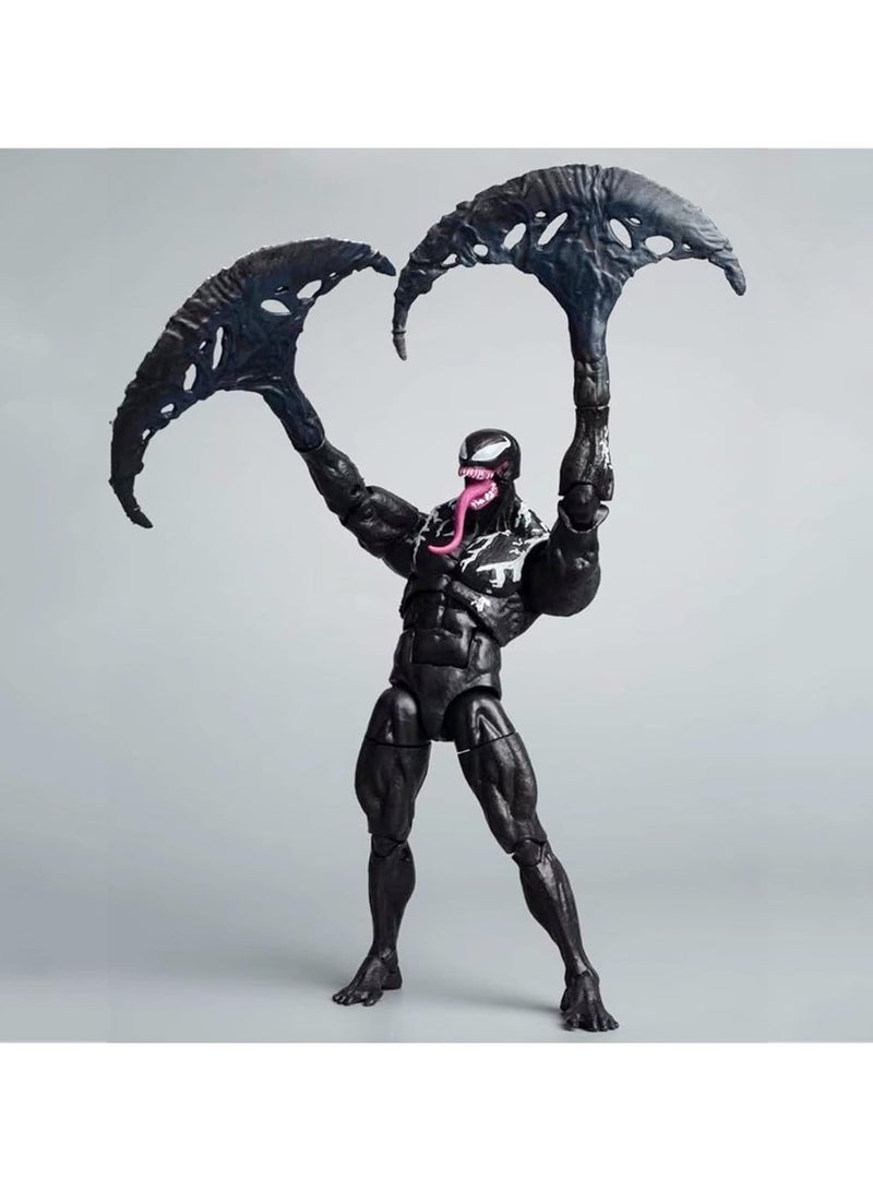 general Venom Marvel Hero Amazing Action Figure Marvel Legends Offspring Venom Anime Moving Characters Desktop Ornaments Decoration Model Gift - Image 3