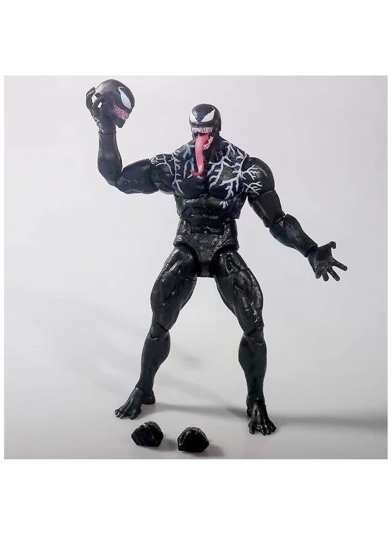general Venom Marvel Hero Amazing Action Figure Marvel Legends Offspring Venom Anime Moving Characters Desktop Ornaments Decoration Model Gift - Image 4
