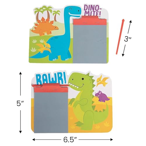 Fun Express Dinosaur Magic Screen Stationery 12 Pieces - Image 5