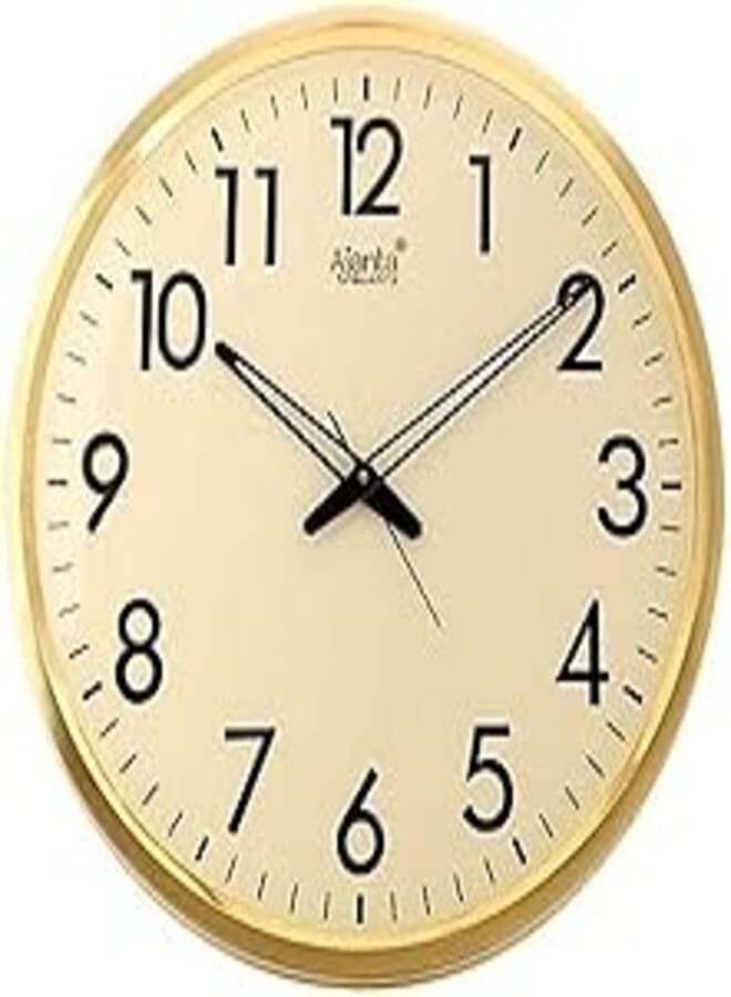 Ajanta Office Sweep Clock - Beige [697]