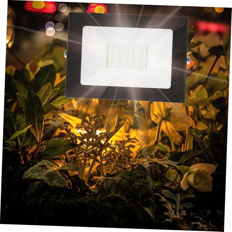 30 واط مصباح فيضان LED فائق النحافة مقاوم للماء إضاءة خارجية تصميم مربع موفر للطاقة - Image 4